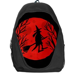 Halloween Witch - Red Moon Backpack Bag