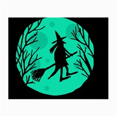 Halloween Witch - Cyan Moon Small Glasses Cloth