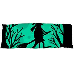 Halloween Witch - Cyan Moon Body Pillow Case (dakimakura)