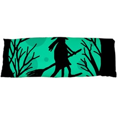 Halloween Witch - Cyan Moon Body Pillow Case Dakimakura (two Sides)