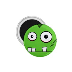 Halloween Frankenstein - green 1.75  Magnets