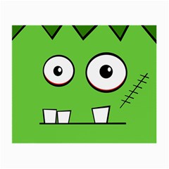 Halloween Frankenstein - green Small Glasses Cloth