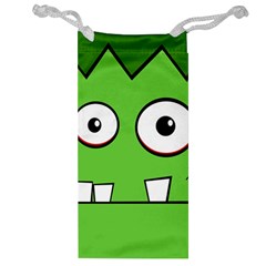 Halloween Frankenstein - green Jewelry Bags