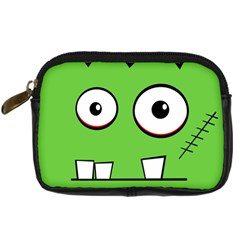 Halloween Frankenstein - Green Digital Camera Cases by Valentinaart