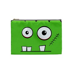 Halloween Frankenstein - green Cosmetic Bag (Medium) 