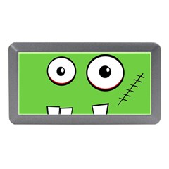 Halloween Frankenstein - Green Memory Card Reader (mini)