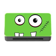 Halloween Frankenstein - Green Memory Card Reader With Cf