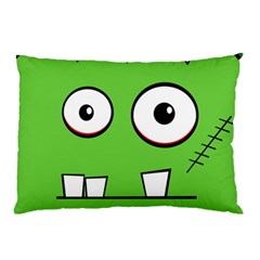 Halloween Frankenstein - green Pillow Case (Two Sides)