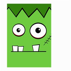 Halloween Frankenstein - green Small Garden Flag (Two Sides)