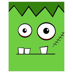 Halloween Frankenstein - Green Drawstring Bag (small)