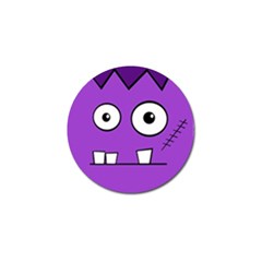 Halloween Frankenstein - Purple Golf Ball Marker (10 Pack) by Valentinaart