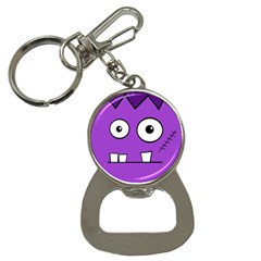 Halloween Frankenstein - Purple Bottle Opener Key Chains by Valentinaart