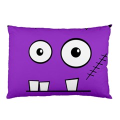 Halloween Frankenstein - Purple Pillow Case