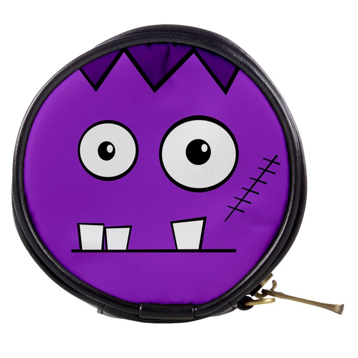 Halloween Frankenstein - Purple Mini Makeup Bags