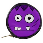 Halloween Frankenstein - Purple Mini Makeup Bags Back