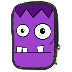 Halloween Frankenstein - Purple Compact Camera Cases by Valentinaart