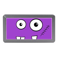 Halloween Frankenstein - Purple Memory Card Reader (mini)