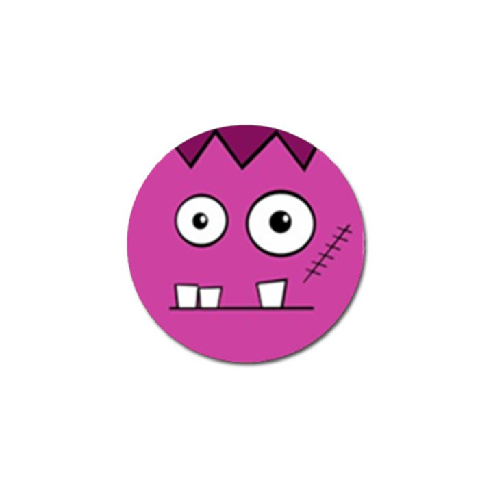 Halloween Frankenstein - pink Golf Ball Marker