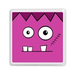 Halloween Frankenstein - pink Memory Card Reader (Square)  Front