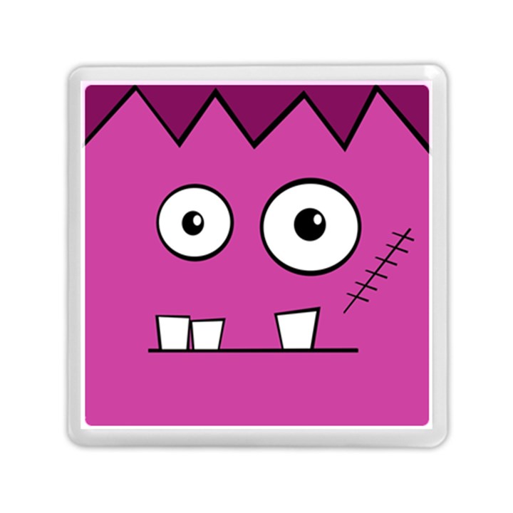 Halloween Frankenstein - pink Memory Card Reader (Square) 