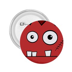 Halloween Frankenstein - Red 2 25  Buttons