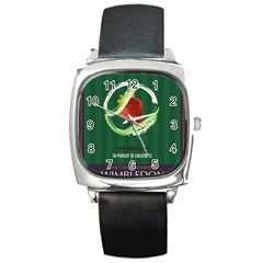 Wimbledon 2016  Square Metal Watch by AnshK