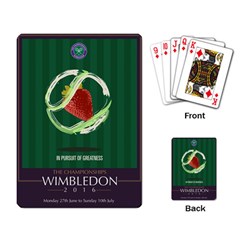 Wimbledon 2016  Playing Card