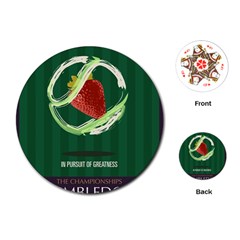 Wimbledon 2016  Playing Cards (round)  by AnshK