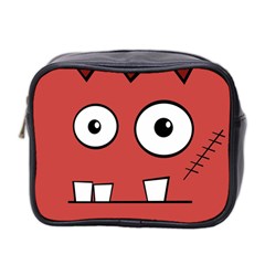 Halloween Frankenstein - Red Mini Toiletries Bag 2-side