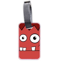 Halloween Frankenstein - Red Luggage Tags (two Sides)