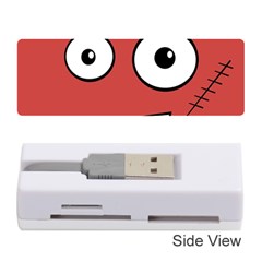 Halloween Frankenstein - Red Memory Card Reader (stick) 