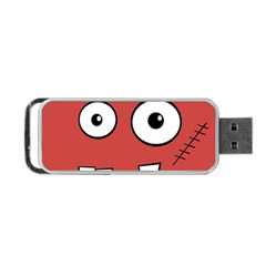 Halloween Frankenstein - Red Portable Usb Flash (one Side)