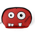 Halloween Frankenstein - Red Accessory Pouches (Medium)  Back