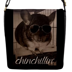 Maggie Chinchillin Flap Messenger Bag (s)