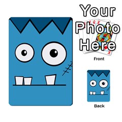 Halloween Frankenstein - Blue Multi-purpose Cards (rectangle) 