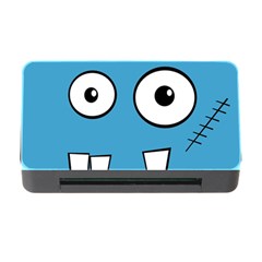 Halloween Frankenstein - Blue Memory Card Reader With Cf