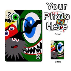 Halloween Monsters Playing Cards 54 Designs 