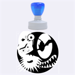 Halloween monsters Rubber Round Stamps (Large) 1.875 x1.875  Stamp