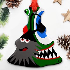 Halloween Monsters Ornament (christmas Tree) by Valentinaart