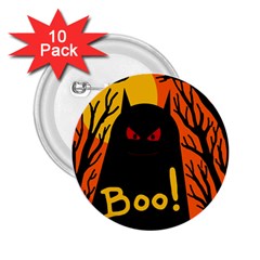 Halloween Monster 2 25  Buttons (10 Pack) 