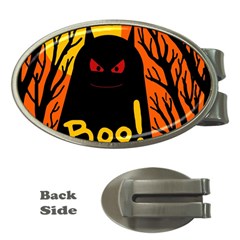 Halloween Monster Money Clips (oval)  by Valentinaart