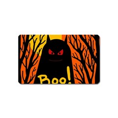 Halloween Monster Magnet (name Card) by Valentinaart