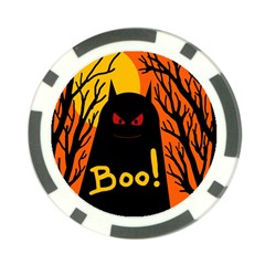 Halloween Monster Poker Chip Card Guards (10 Pack)  by Valentinaart