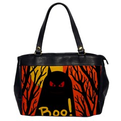 Halloween Monster Office Handbags by Valentinaart