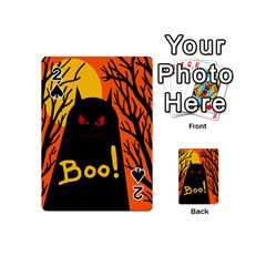 Halloween Monster Playing Cards 54 (mini)  by Valentinaart