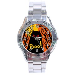 Halloween Monster Stainless Steel Analogue Watch by Valentinaart