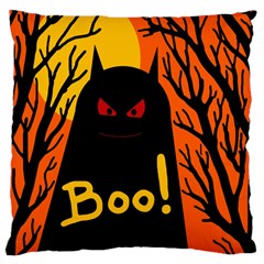 Halloween Monster Large Cushion Case (one Side) by Valentinaart