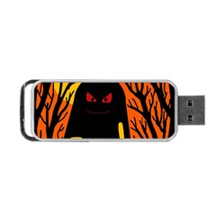 Halloween Monster Portable Usb Flash (one Side)