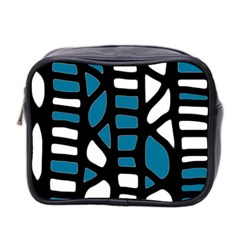 Blue decor Mini Toiletries Bag 2-Side