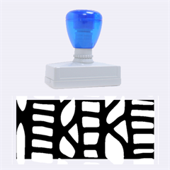 Blue decor Rubber Stamps (Large)